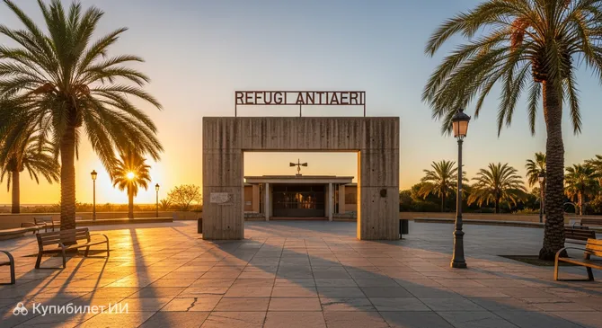 Бомбоубежище на площади Тетуан