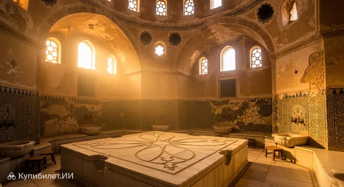 Османская баня в замке Хиоса