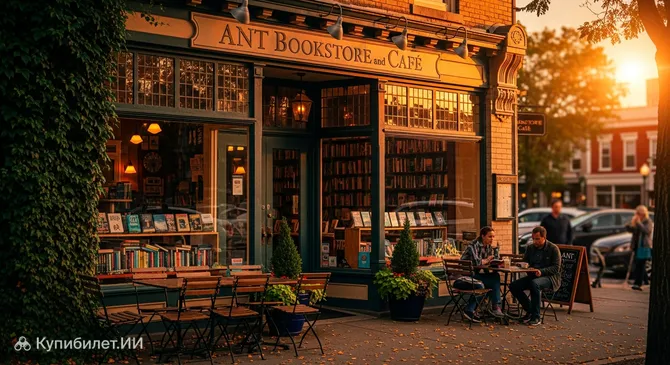 Книжный магазин и кафе ANT