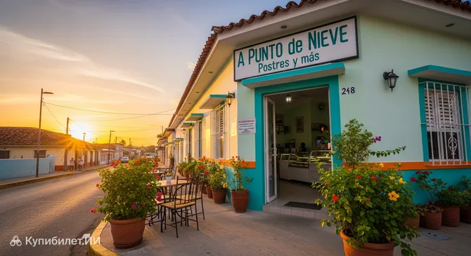 A Punto de Nieve, Десерты и другое