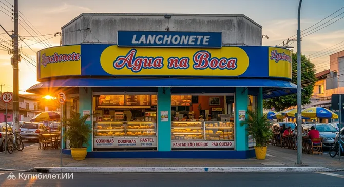 Закусочная Água na Boca