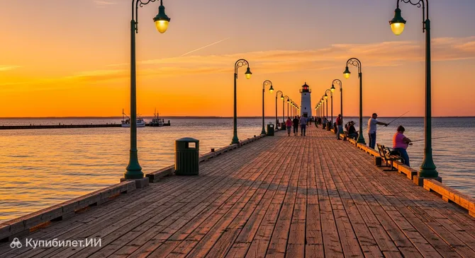 Городской пирс Данкерка