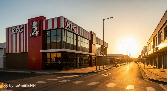 Жареная курица на Оксфорд-стрит