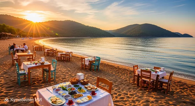 Zentara Завтрак на пляже