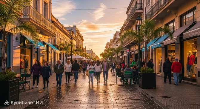 Пешеходная улица Ривадавия