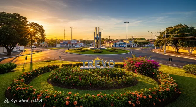 Памятный въездной монумент Гараньюнса