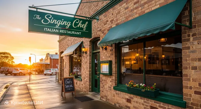 Итальянский ресторан «Поющий шеф»