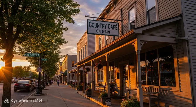 Кантри-кафе на Мейн-стрит