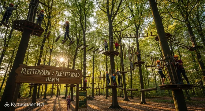 Верёвочный парк Хамм
