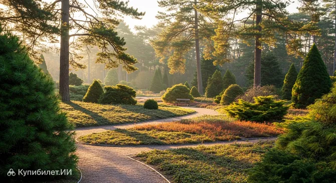 Ботанический сад Пинетум Блайденстейн