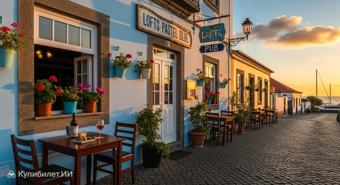 Паб Lofts Pastel Blue
