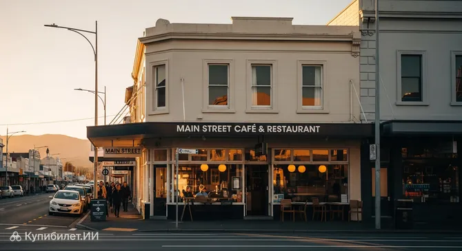 Кафе и ресторан Мейн-стрит