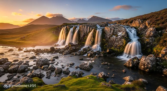 Водопады Слигехан