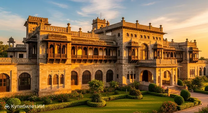 Моти-Махал, королевский дворец Джейпура
