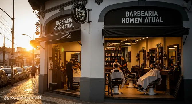 Barbearia Homem Atual