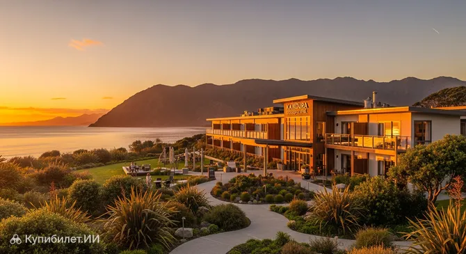 Бар при бутик-отеле Кайкоура