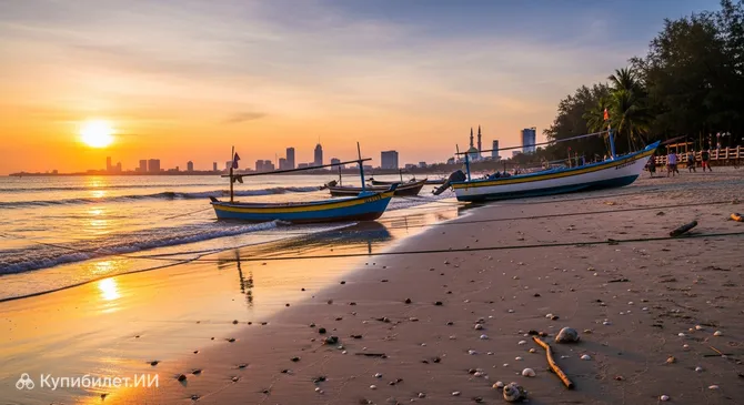 Пляж Себеранг Такир