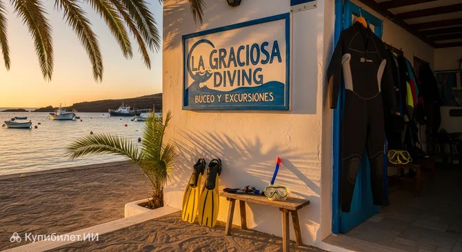 Дайвинг на Ла-Грасьосе