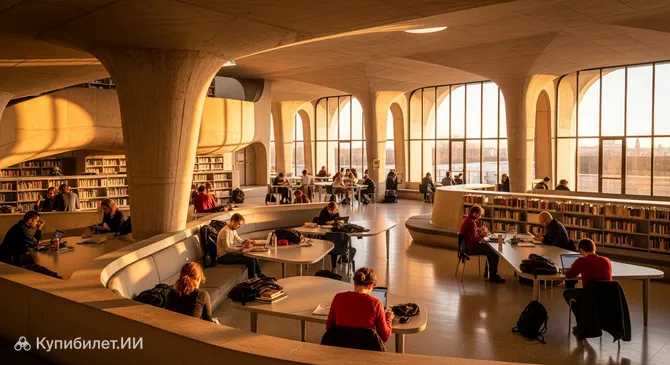 Библиотека Оскара Нимейера