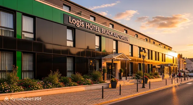 Отель Black and Green