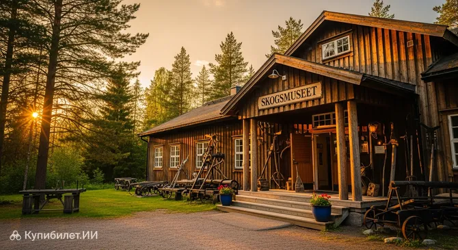 Лесной музей в Люкселе