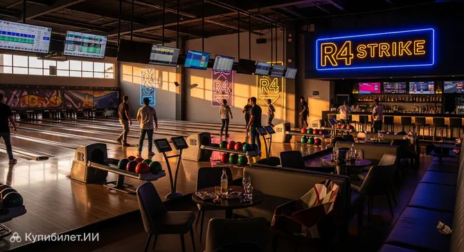 R4 Strike Bowling Bar