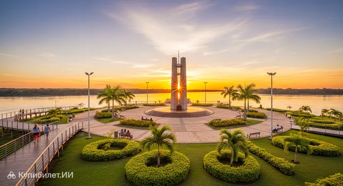 Площадь Гимарайнш – Набережная «Встреча рек»