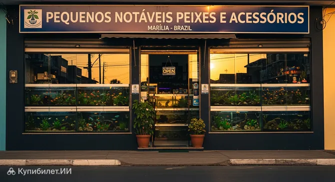 Pequenos Notáveis Рыбы и аксессуары