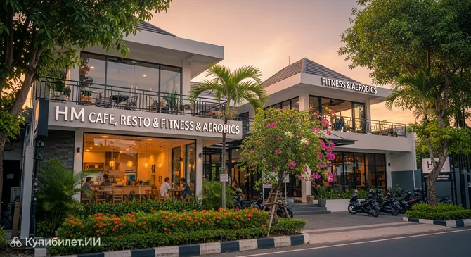 HM Кафе, Ресторан и Фитнес и Аэробика