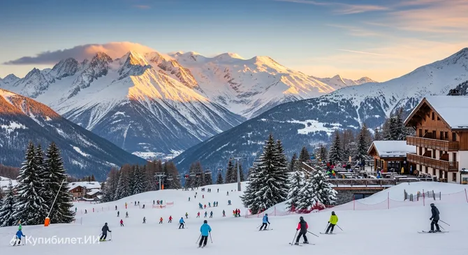 Горнолыжный курорт Межева