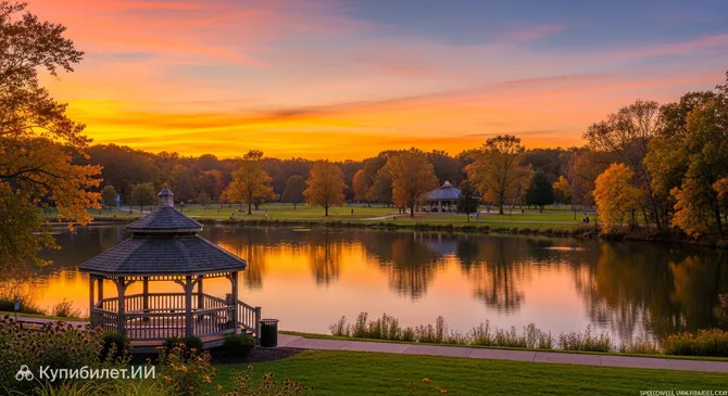Парк у озера Спидуэлл