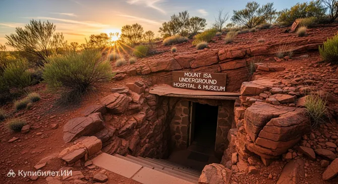 Подземный госпиталь и музей Маунт Айза