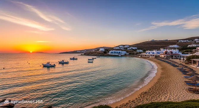 Пляж Агиос Стефанос