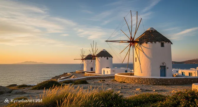 Мельницы Миконоса