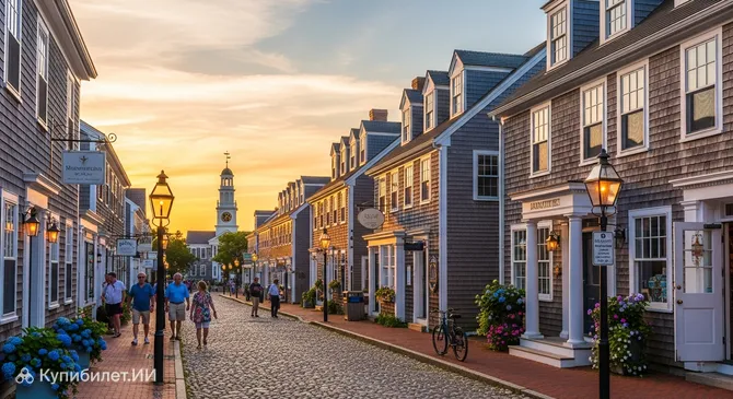 Исторический район центра Нантакета