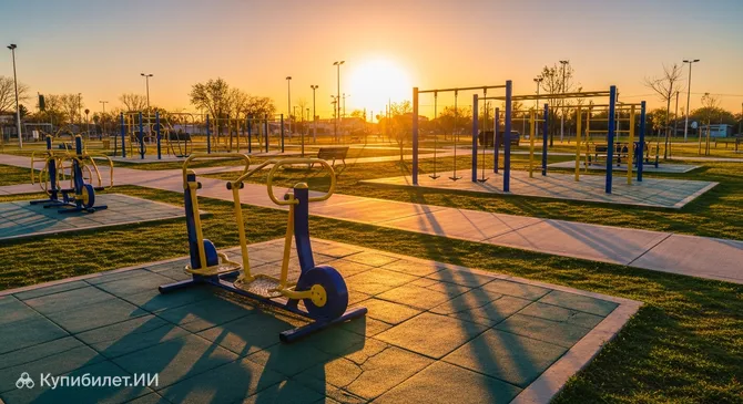 Аэробная трасса парка Мигеля Лильо