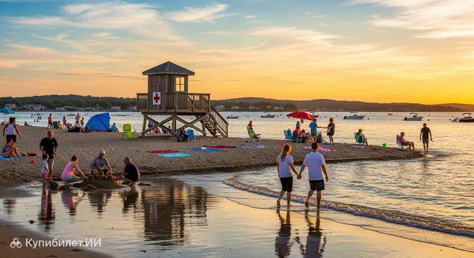 Городской пляж Норт-Кингстауна
