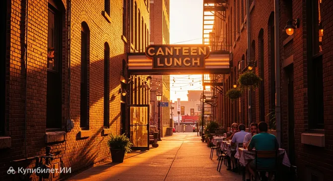 Canteen Lunch in the Alley