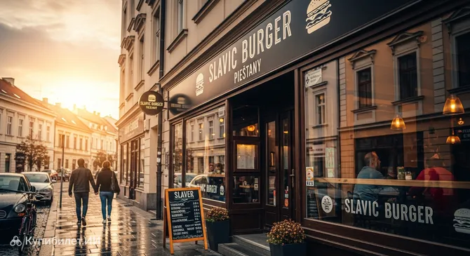 Slavic Burger Пьештяны