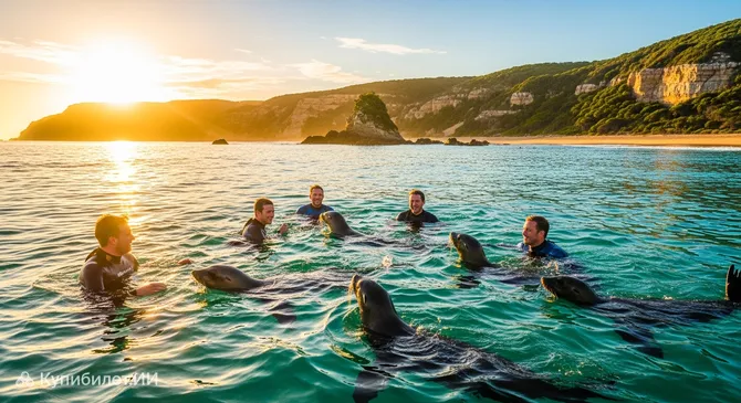 Плавание с тюленями