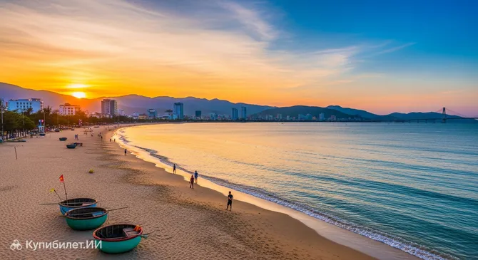 Городской пляж Куи Нёна