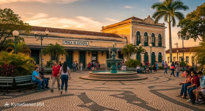 Площадь у вокзала