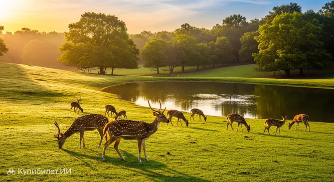 Парк оленей