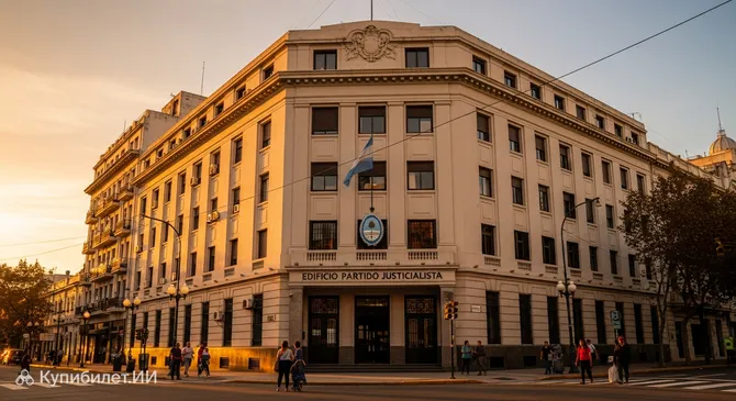 Здание партии Хустисиалиста