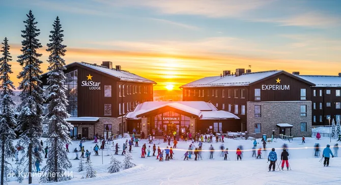 SkiStar Lodge Линдваллен и Experium