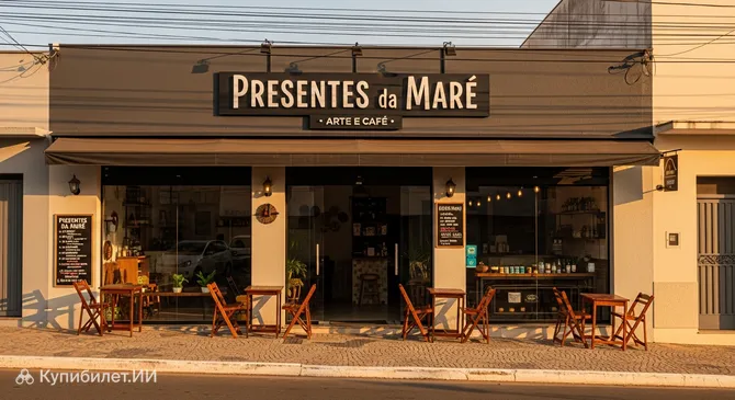 Presentes da Maré — Арт и Кафе