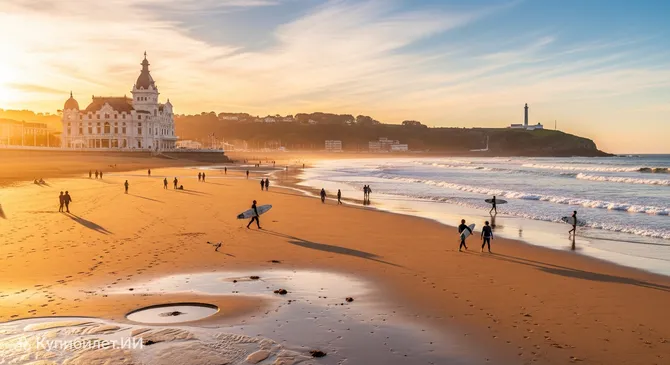 Пляж Эль-Сардинеро