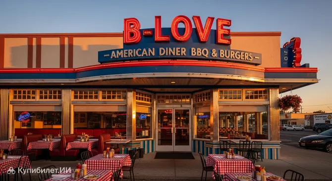 Американский Дайнер BBQ и Бургеры