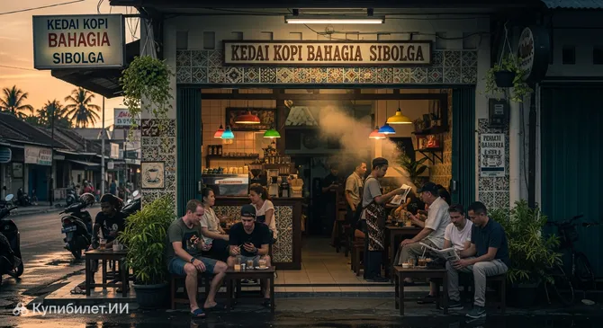 Кофейня Bahagia в Сиболге