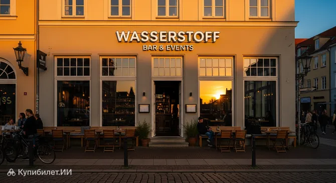 Wasserstoff Бар и мероприятия